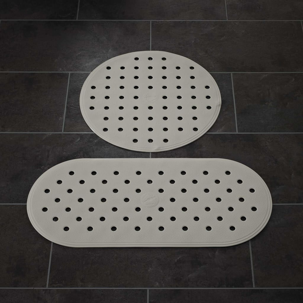 Badmat anti-slip Action grijs